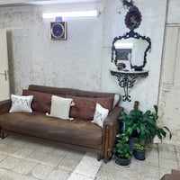 طخم قنفات تركي 10 مقاعد وتر بروف يصير سرير ومخزن  نضيف العنوان:- عمارا...