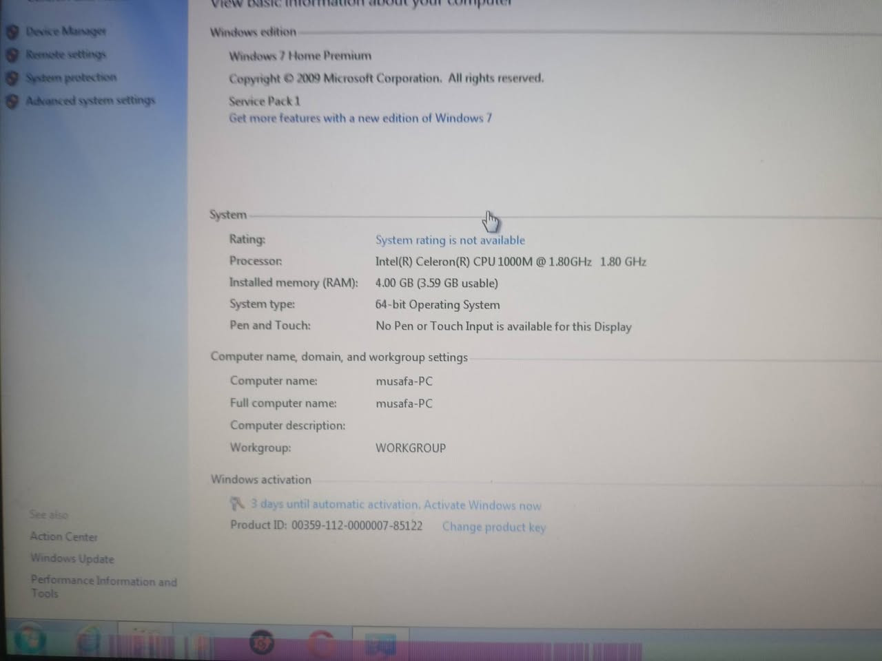 السلام عليكم لابتوب للبيع لينوفو B590 نضيف حيل  من تحدث كرت الشاشة تصير الشاشة تطفي وتضوي الباقي كلشي شغال السعر 65 وبي مجال


**إذا كنت صاحب هذا الإعلان وتريد حذفه لأي سبب، رجاءا أرسل رسالة إلى الدعم الفني**