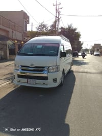 سلام وعليكم متاح هايسه 2014 سياره جازه من كلشي كير محرك دوشمه تخم تاير...