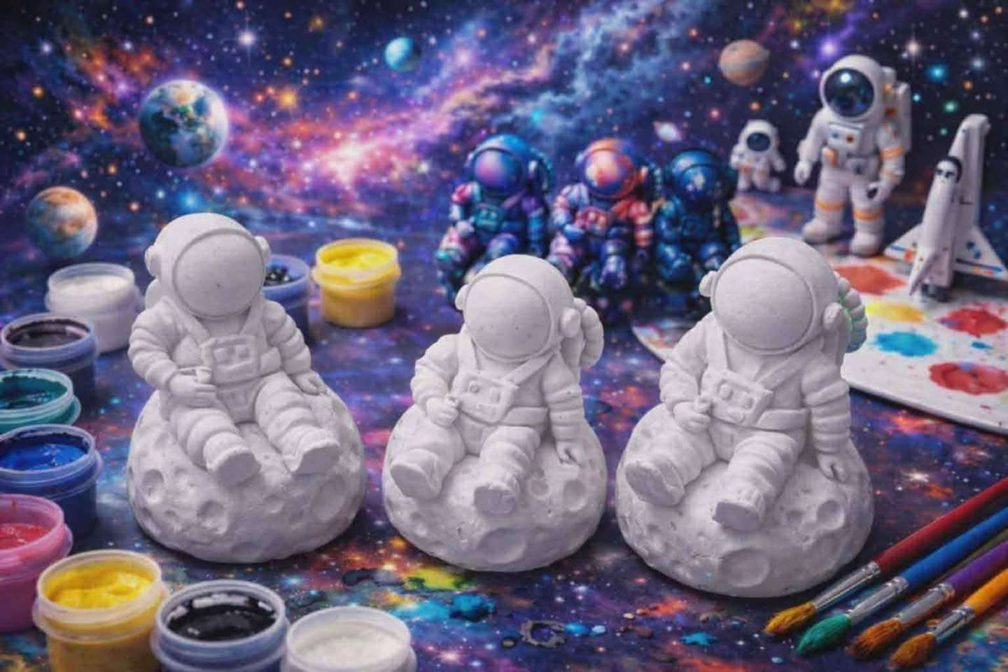 Des figurines en plâtre à colorier pour enfants avec un pot et un décor avec support en forme de lune ,les couleurs sont de la gouache pour enfants ne colle pas aux vêtements et se lave à l'eau facilement,les couleurs phosphorescentes sont disponibles aussi faites plaisir à vos enfants et encouragez leurs créativités الجزائر, بئر مراد رايس


**إذا كنت صاحب هذا الإعلان وتريد حذفه لأي سبب، رجاءا أرسل رسالة إلى الدعم الفني**