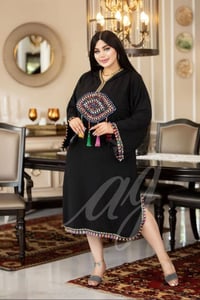 تونك تطريز يدوي • كريب تركي • كابتشو