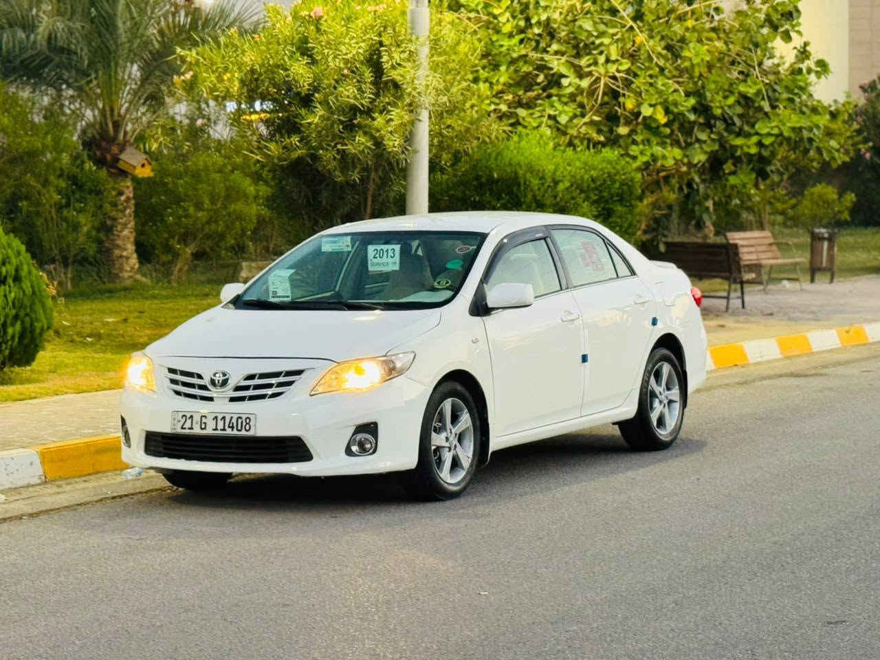 كورلا2013خليجي ابيض ثلجي
السعر ب115$مجال بسيط 
رقم سليمانيه سنويه لل2030
شرط الغرامات والتحويل
ماشيه 200Km
⛓️‍💥محرك 1800VVTممفتوح شرط لاتبخير ولاتنقيص 
⛓️‍💥كير اتوماتيك بدون اي عيب مال بيت"
مواصفات 
أربع 4️⃣ دسك شاشه كامرا داخل صاج تحكم 
شاشة 📺 وكامرا 
تدفئة /تبريد/كهربائيات/صدر/تايرات/كلها مكفوله 

⚒️سياره استخدام شخصي جديده برغي ما ناقصها 
⚒️سيارة بيها جاملغ السكن رش كلير اثر شخط باقي مكفول Ⓜ️

السعر 115$💸

تايرات 4️⃣ جديدة 🆕 
صدر امامي خلفي كلا جديد 🆕 
مكان السيارة صلاح الدين تكريت الديوم
رجاءً ما أقفل سعر بالتلفون تعال وتدلل 
للاستفسار
***********
***********
