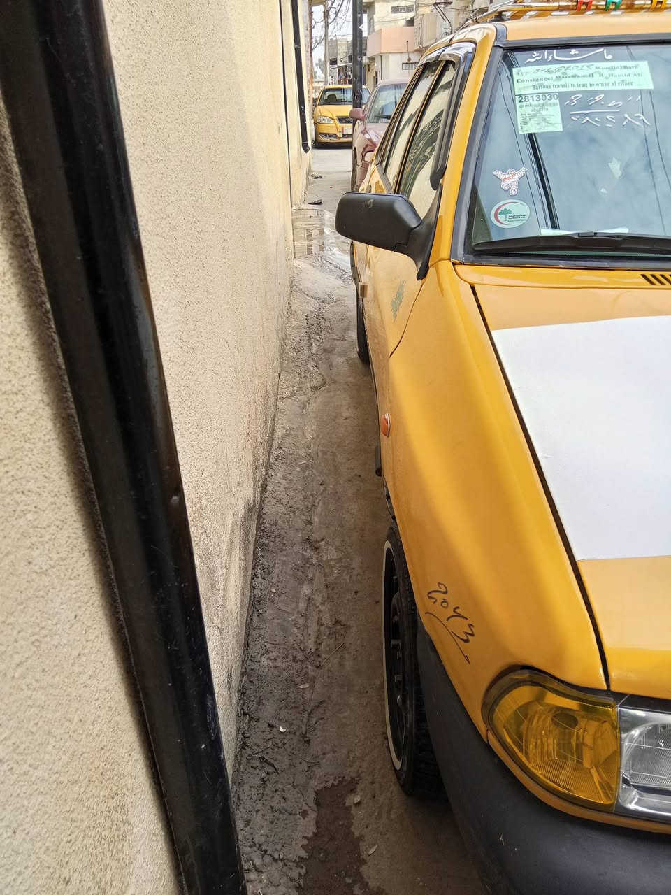 السلام عليكم سايبة موديل 2013هياء وغرامات صفر محرك نضيف طخم تايرات ولباقي كدام العين  شرط الوكالة ولتحويل السعر 27الاتصال على الارقام ***********/***********
