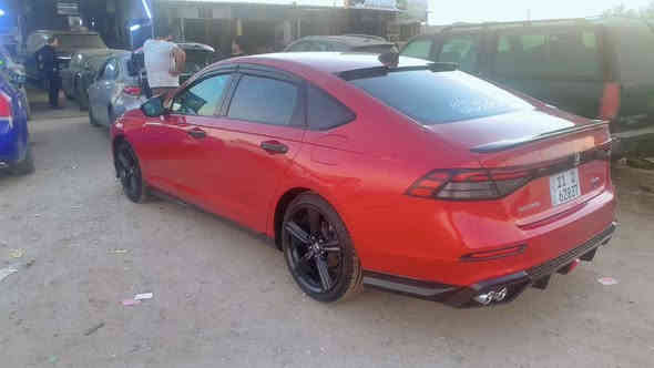 يا الله السلام عليكم هونداي اكورد للبيع موديل 2023 اللون احمر تبديل بنيد  وصبغ بنيد وجاملغ فقط السياره جديده  السعر 195 وبي مجال الاستفسار  ‭0777 703 3270‬ مكان الراشديه
