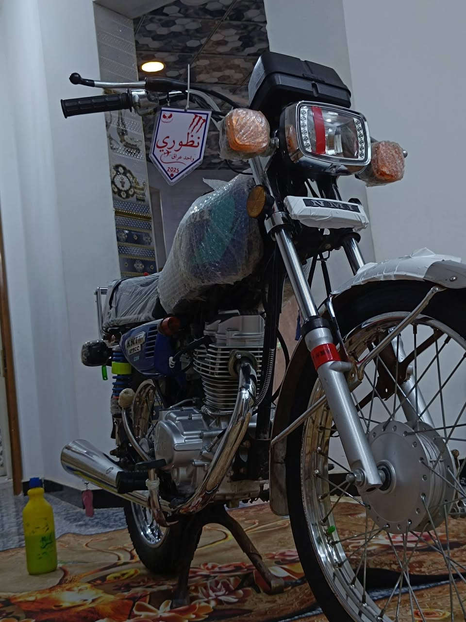 السلام عليكم دراجه نامه 2022 أوراق باسمي طالعه من مجمع الكرار للدراجات الناريه شلامجه اصل للبيع كفاله مكينه كلجات كهربائيات كامله مكان ناصريه مركز السعر 1150 ه‍. ***********
