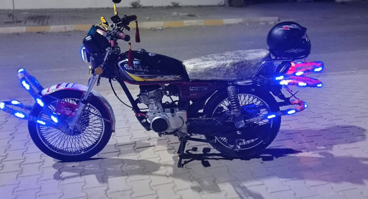 السلام عليكم دراجه تايجر موديل 23 محرك مبدل بيه بس والفات المكان بيجي السعر 500 بمجال شيء قليل***********
