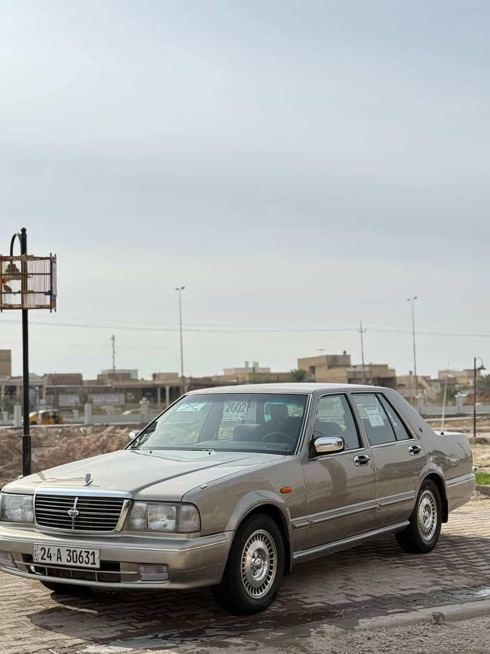 سلام عليكم شباب سدرك للبيع 2002 سياره وضع الشركه بلاديه تحكم مري شغال تبريد تتفئه جرص 120شغال كله عل بلاد مكينه كير اكسن دشبول زلغ مابيه كابريتر يابانيه سياره ألف ماعيزه  وشرط التحويل السعر 70بيه مجال حك الجيه المكان العماره ***********
