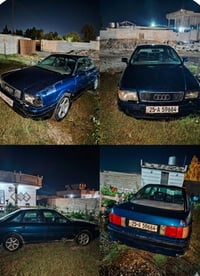سياره اودي موديل 93  سنوية 29 كباب بنزين رقم انكليزي سعرها 22 وبيها مج...