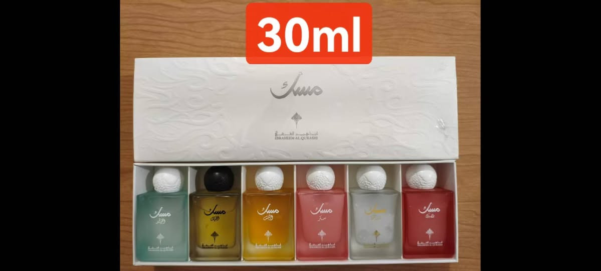 بكج مسك ابراهيم القرشي السداسي
يحتوي على 6 عطور حجم 30 مل
سعر الدرزن 12 بكج 🔥🔥🔥🔥
لمعرفة كل جديد يرجى الاشتراك بقناة التلكرام
https://t.me/mfta80
#الجميع


**إذا كنت صاحب هذا الإعلان وتريد حذفه لأي سبب، رجاءا أرسل رسالة إلى الدعم الفني**