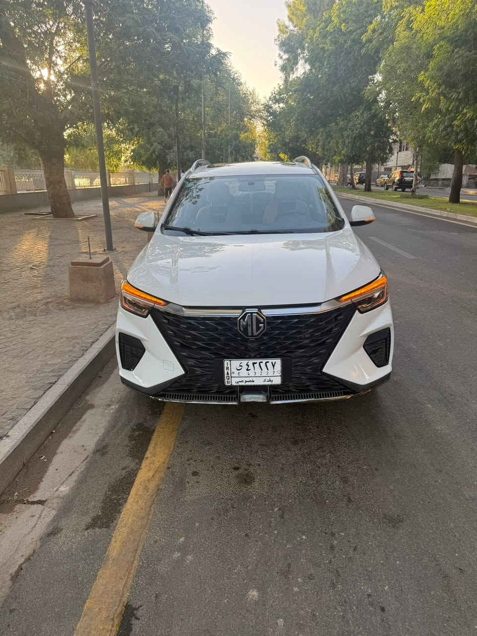 السلام عليكم من رخصة الادمن
ام جي Rx5 ٢٠٢٣خليجي ماشية ٤١ الف كيلو بدون صبغ بدون ضرر بيها فقط بارد كلش قليلي باب الخلفي وبعدها بالضمان مال الشركة بصمة بانوراما كاملة تبريد قطعتين محرك ١٥ توربو كامرات تخم تغيرات جدد كاملات سنوية ٢٠٢٨ تخلص السعر ١٣٢ وبيها مجال رقمها بغداد مكاني بغداد السعدون للاستفسار خاص او اتصال على ***********

