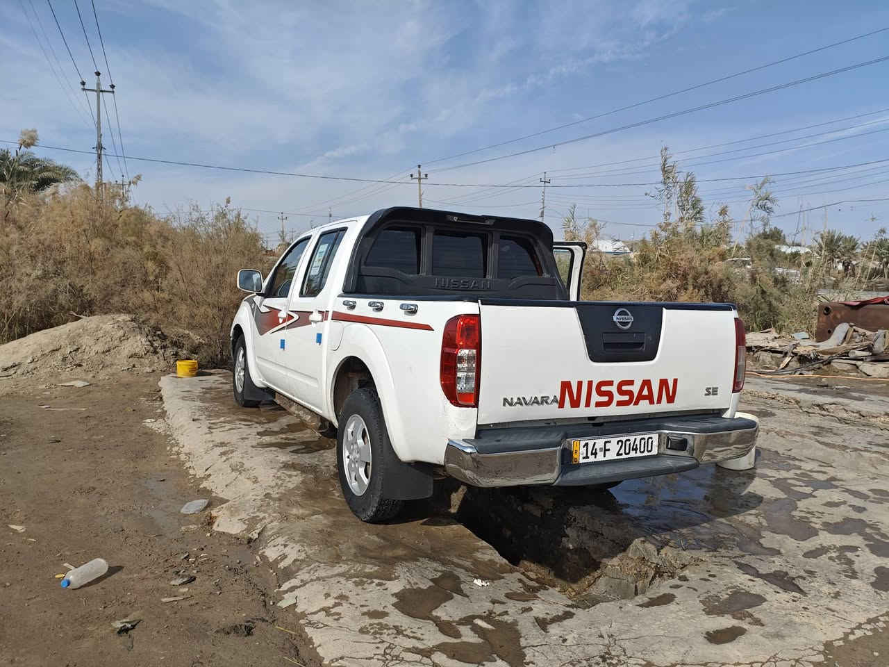 سلام عليكم نيسان نيفاره اللبيع موديل 13 رقم بصره سنويه 30 تبريد شغال عنوان ذي قار سوق شيوخ محور فيفتي كير وتماتيك تحويل ثاني يوم تصال ***********.   ***********
