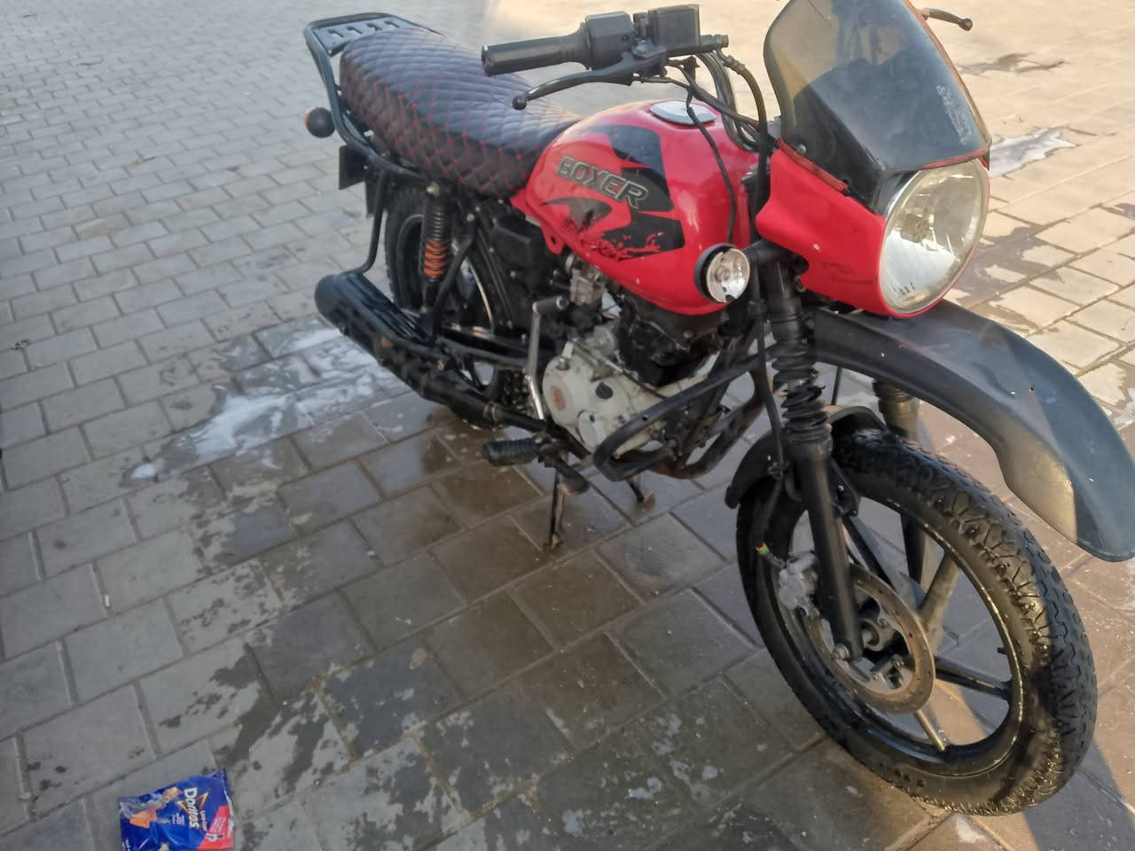 سلام عليكم بوكسر جبلي
مديل 2022 للبيع 
الدراجه خير من الله كلشي شغال الكفرات موجوده
الدراجه بدون وراق اتكفلك قانونين و عشائر 
تجي تاخذه من باب البيت 
الدراجه عوزه كلجات 
السعر 850 وبيه مجال 
المكان مدينه الصدر 
رقم التلفون ***********
الدراجه ما مشتغل دلفري
