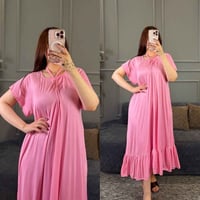 شلحه نسائي • دبل كلوش • فري سايز ٦٠-١٠٠ كيلو