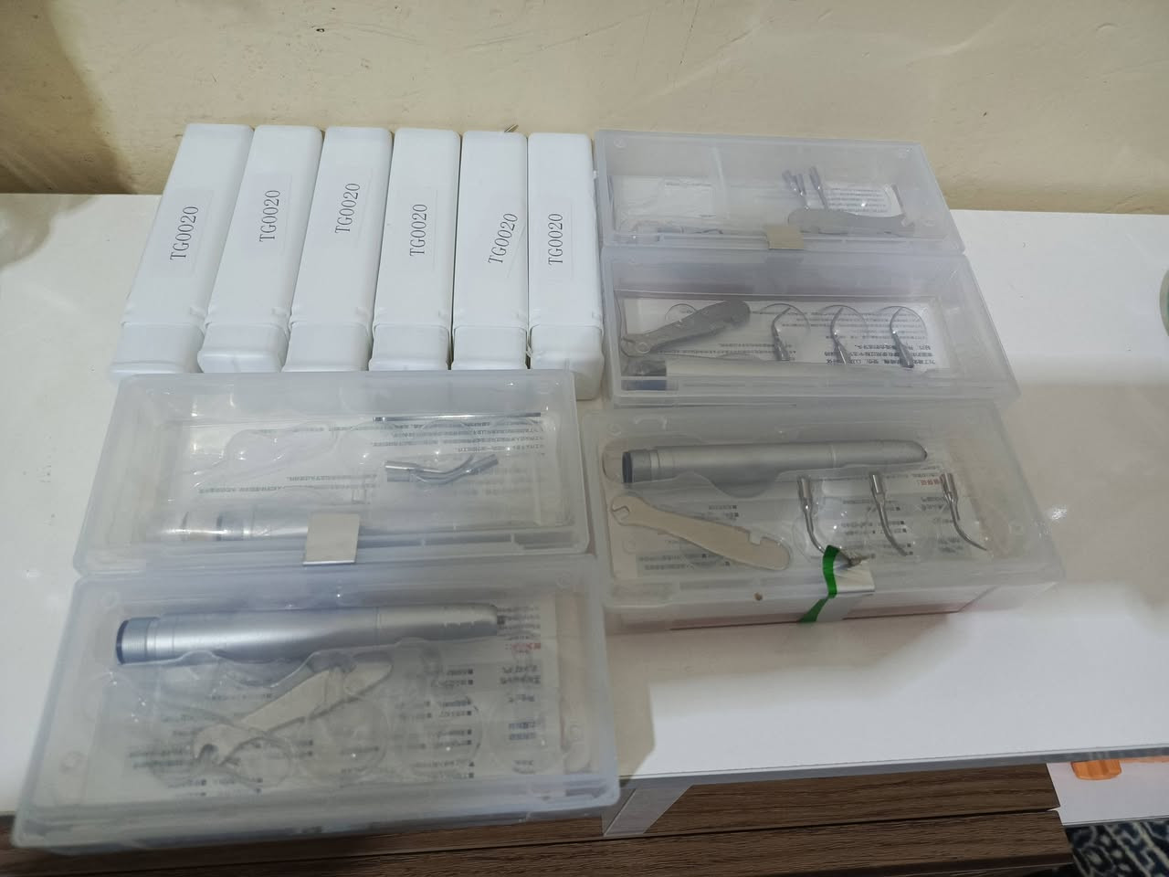 ادوات أسنان العدد خير من الله تقريبا ٣٠ قطعه
خلي سعرك والرزق على الله


**إذا كنت صاحب هذا الإعلان وتريد حذفه لأي سبب، رجاءا أرسل رسالة إلى الدعم الفني**