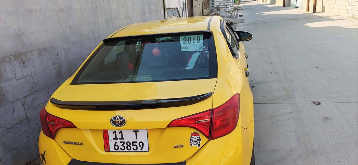 البيع
 كورلا موديل 2019/se وارد امريكي 
حادثه بصيط جامرلق خلفي الباقي
كلين رقم بغداد نكليزي لل28 بسمي
كير محرك تخم تاير صدر تبريد ثلج  السعر 153وبيه مجال بصيط
رقم الهاتف ***********
العنوان كركوك خابر وتدلل
