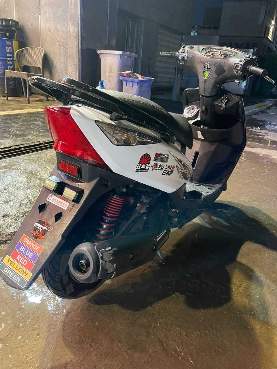 للبيع ماكس ثعلب دراجه مابيه اي نقص كفرات بلادي ختم واحد دراجه نضيفه مابيه اي نقص تستلمها نفس الي بالصوره تجي وتفحص وشوف بعينك دراجه مكفوله
السعر / 650 وبيها مجال
مكاني /كاظميه
رقم | ***********
