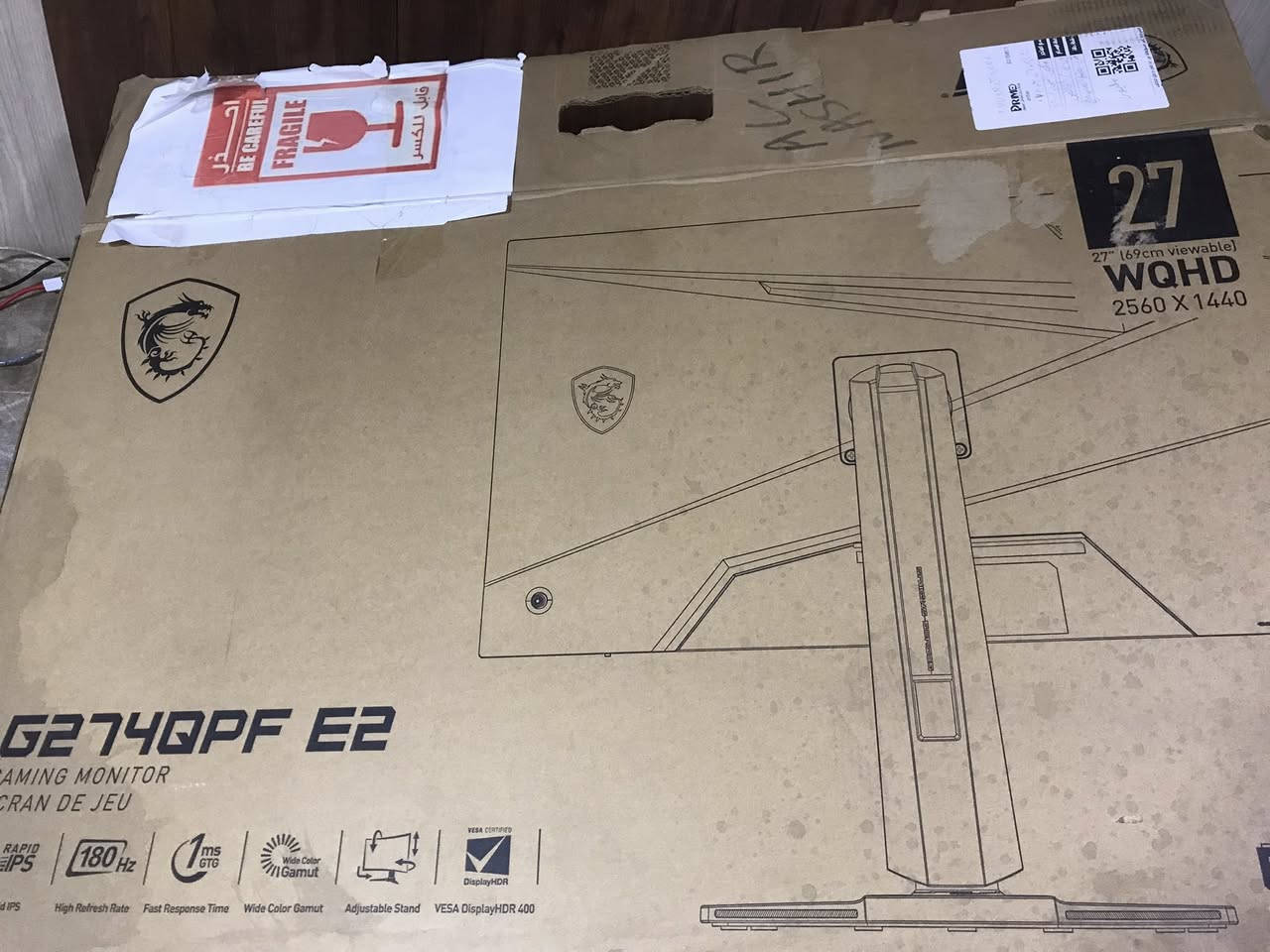 سلام عليكم
تجميعة كاملة للبيع ونظيفة 

Cpu/R5 5600x

Gpu/rx 6600 xt xfx 3 fan

MD/B550 GigBat pro wifi ax 

Ssd1/m.2 movespeed 1TB 7450MB

Ssd2/m.2 128 gb
Ram/8x2 16 سرعة 3600

Psu/ruix gx 750w

Case/fantec aero cg80 4 fan rgb 

سعر الكيس ٨٠٠ الف بي مجال بسيط

شاشة msi

موديل G274QPF E2 180Hz 27 

سعر الشاشة ٢٥٠ 

ماوس من شركة GLORIOUS 

موديل الماوس O النوع سلكي 

الكيبور من شركة EPOMAKER AND AULA 

موديل F75

Wifi and Bl and سلكي 

سعر الكيبور والماوس ٨٥ الف 

التجميعة اذا منفردة سعرها يختلف عن الشامل 

اذا كلها يصير سعرها مليون و١٠٠ الف 

لتواصل واتساب ***********

يوجد توصيل فقط بغداد
