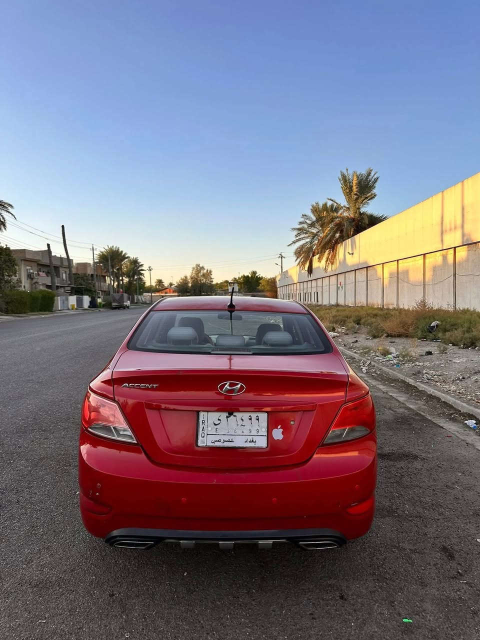 السلام عليكم
اكسنت امريكي 2016  للبيع او المراوس …

محرك 1600 gdi  محرك وكير مكفول 

ماشية٩٩ الف

السيارة حادثها جاملغ عكس السايق فقط صبغ 

نصبتها حلوه 

جواها تخم تاير جديد قبل اسبوع من شديته 

كامرة وحساسات وشاشة اندرويد 

الداخل نظيف بالكامل ومسويله حمام ومغلفها 

السيارة رقم بغداد وبأسمي التحويل ثاني يوم 

مكان السيارة حي العامل بغداد 

السعر ٨٨ وبيها مجال جدا بسيط 

للاستفسار *********** 

وشكرا الكم
