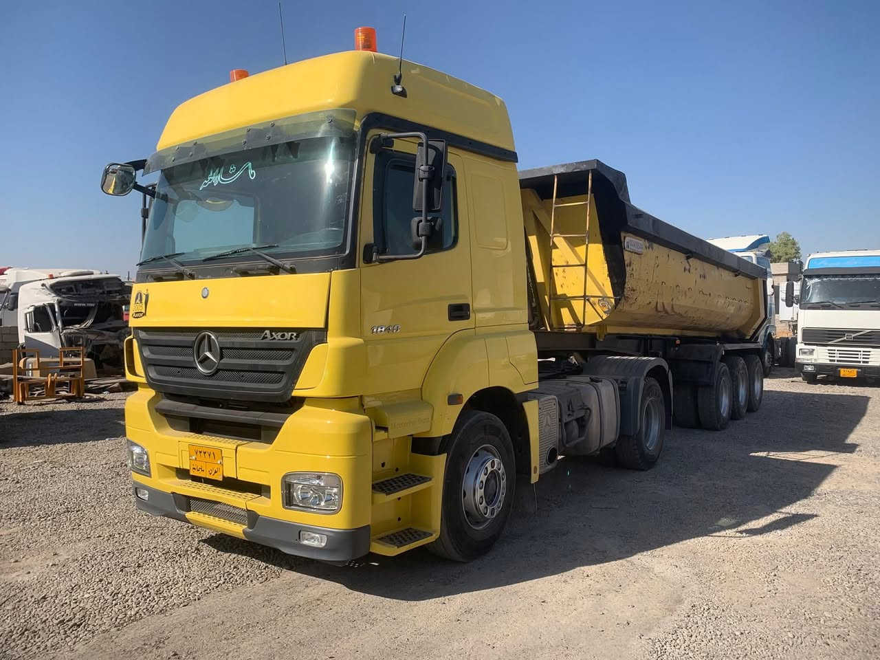 اكسور نساف حجم 1840 كير عادي عربانة ماكنيسان الماني 3 محاور دبل تاير مربوط كامل سنوية جديدة لحد 2028 سيارة مكفولة كفالة عامة كير ومحرك واكسل وقمارة بشرط وتايرات نص عمر مال عربانة وراس جديد سيارة نظيفة وجاهزة للشغل وشرط التحويل

موديل / 2005

سعره / 270$

اوقات الاتصال من ساعة 9:00 صباحاً حتى ساعة 8:00 مساءاً

***********

***********

عنوان / كركوك معارض شارع المطار مقابل جسر واحد حزيران

@الجميع
