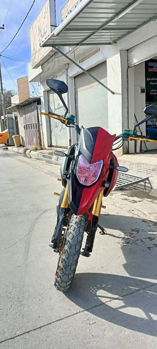 سلام علیکم دراجه قفاس للبيع

فول مواصفات / موديل 2026

تشغيل عنبعود / باتريات مسطره سته بطاريات

لون مصبوغ جماليه فقط / نضام بريكات abs

شحن سريع اصلي بلادي / اثنين مفاتيح نضام بارك / سرعه اثلاثه نمره ليد زينون ثلاثه نوع عالي ناصي رماش سرعه حقيقي 80 تايرات جبلي بلادي جديد

دبلات رياضي

مكاني كركوك تسعين.
تره اخوان سعر ارخص من سوك 
سعر خاص

  ***********

اذا ماتريد لا تكسر سعر دراجه
بس شراي يراسل
