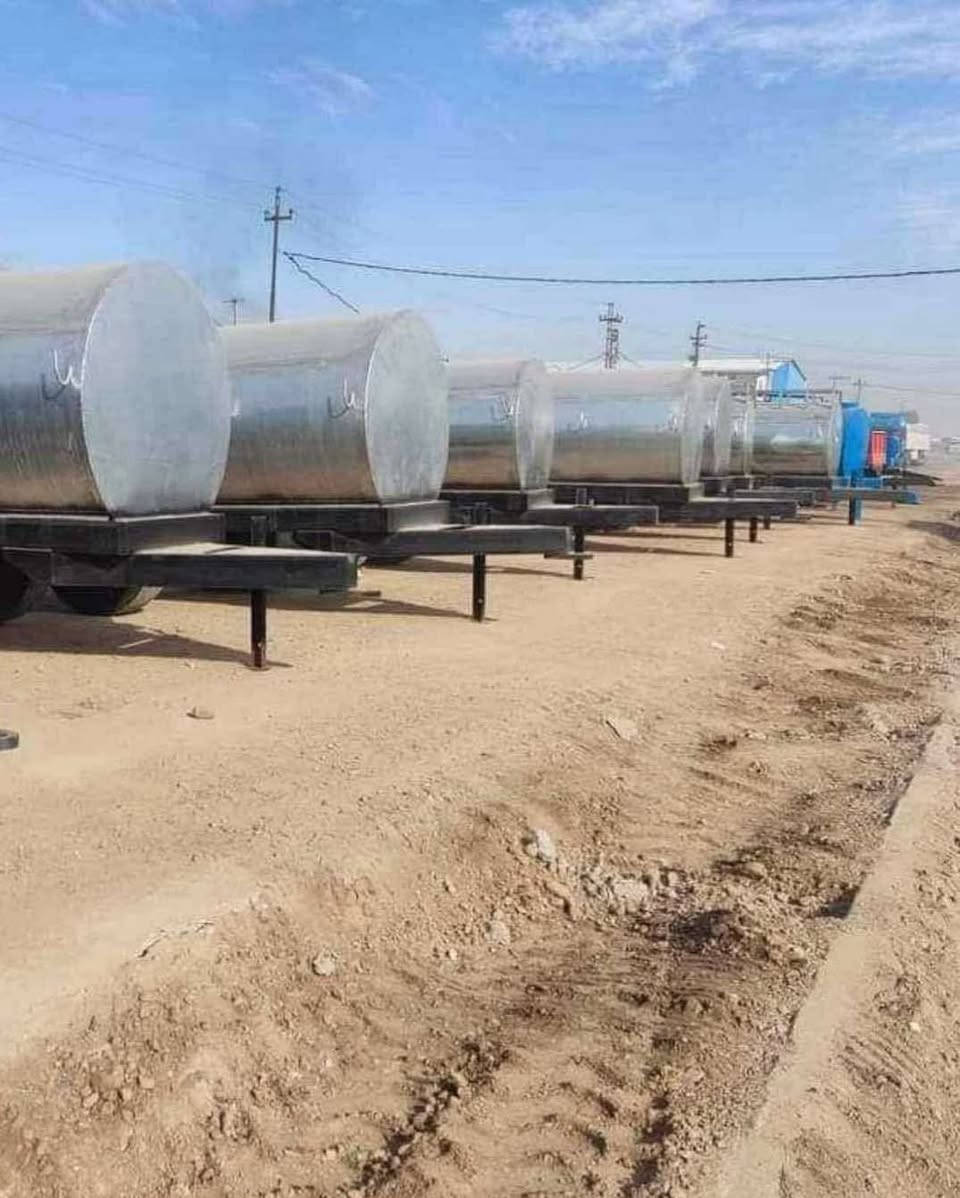 مقطورات والخزانات بكافت الحجام  والتانكيات للبيع مغلون درجه اولى دنكير تاير 22 شاصي بلادي السعه 5000 او 3500
المكان الشوملي  على الشارع العام قرب المحطه  الشوملي  الحكومي
للاتصال على الارقام ***********

 
توجد خدمات توصيل لكافه المحافظات المحافظات
