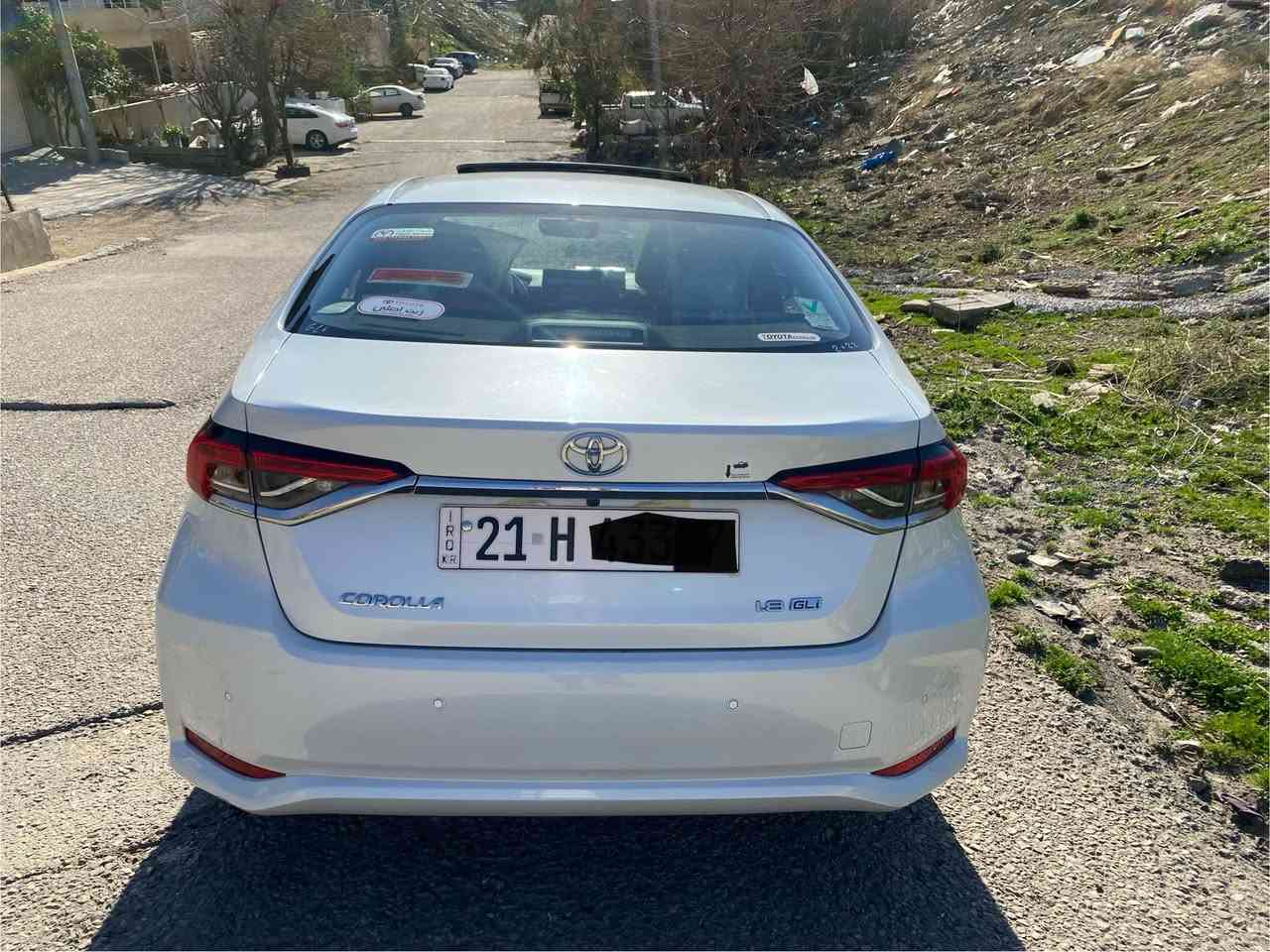 تويتا كرولا٢٠٢٢ زيرو شريكه فول موسفات  بدون صبوخ بون بارد .ماشى ٣٩ الف كيلومتر .محرك١.٨ بنزين.*********** سليمانيه محافضه
