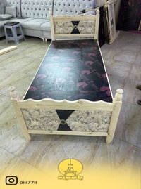 سرير خشب • درجه اولى • توصيل ميسان