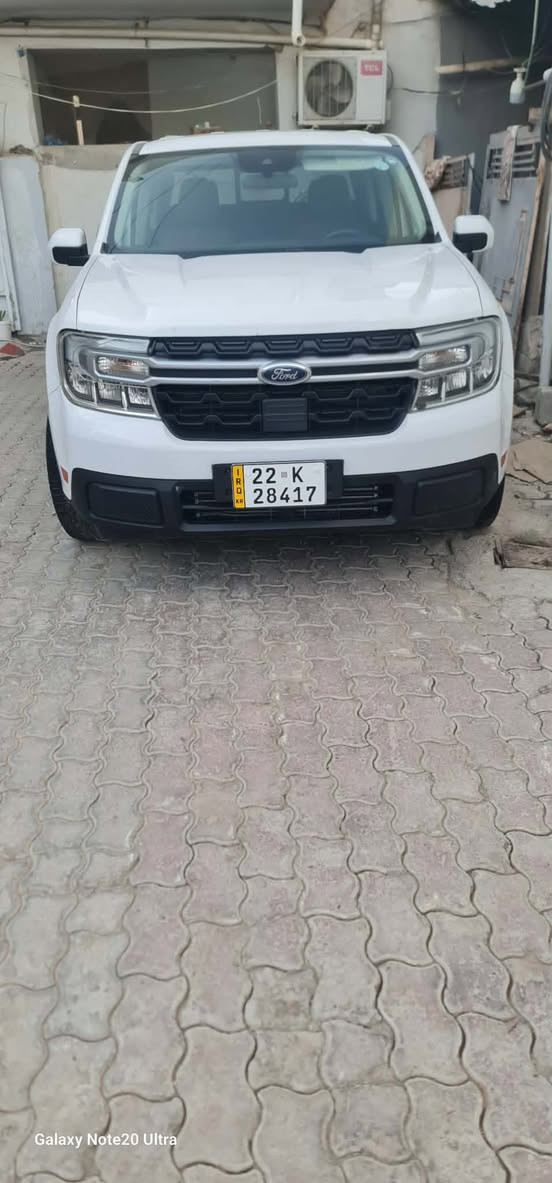 فورد مافريك 2022 فول مواصفات
بصمه تشغل. 
تشغيل عن بعد 
كشن تدفئة استيرن تدفئة
سلايت 
رادار جانبي و امامي و خلفي
تحديد المسار 
محرك 20 توربو 
ماشيه 39 الف
رقم اربيل شرط التحويل 
بيها  قطعه وحده صبغ 
مكاني كركوك
سعره 210وبي مجال عل اي استفسار خابر
***********
***********
