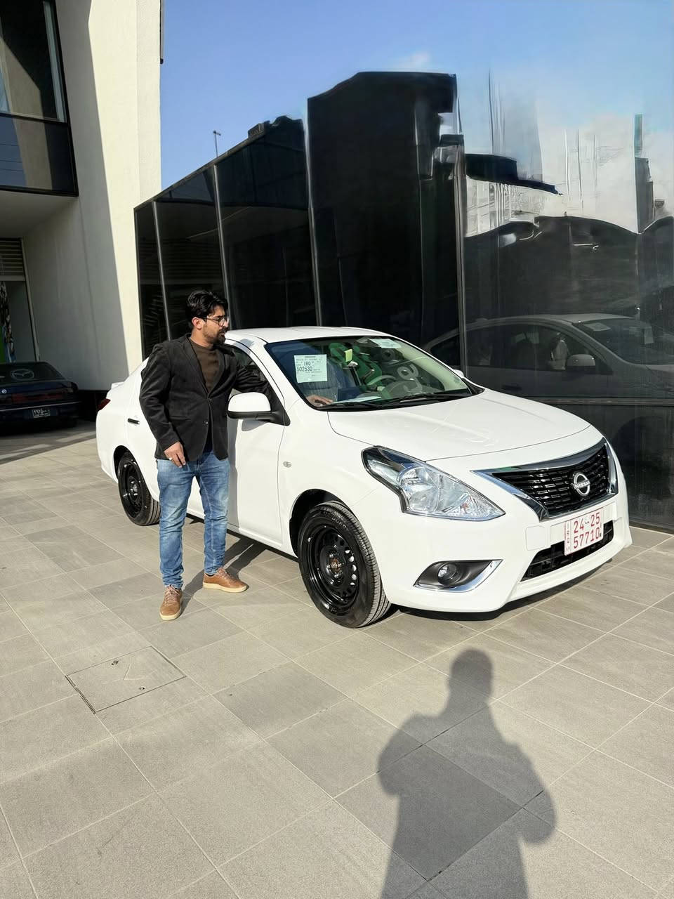 السلام عليكم نيسان صني اصل هندي ام البليته الزركه 2025 اربيل صفر كيلو السياره ب اسمي تريد وكاله تريد مداور  كفاله عامة للاستفسار الاتصال *********** مكاني النجف الاشرف
