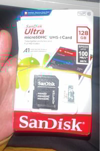 سانديسك ألترا • ١٢٨جيجا • سرعة ١٠٠Mbps