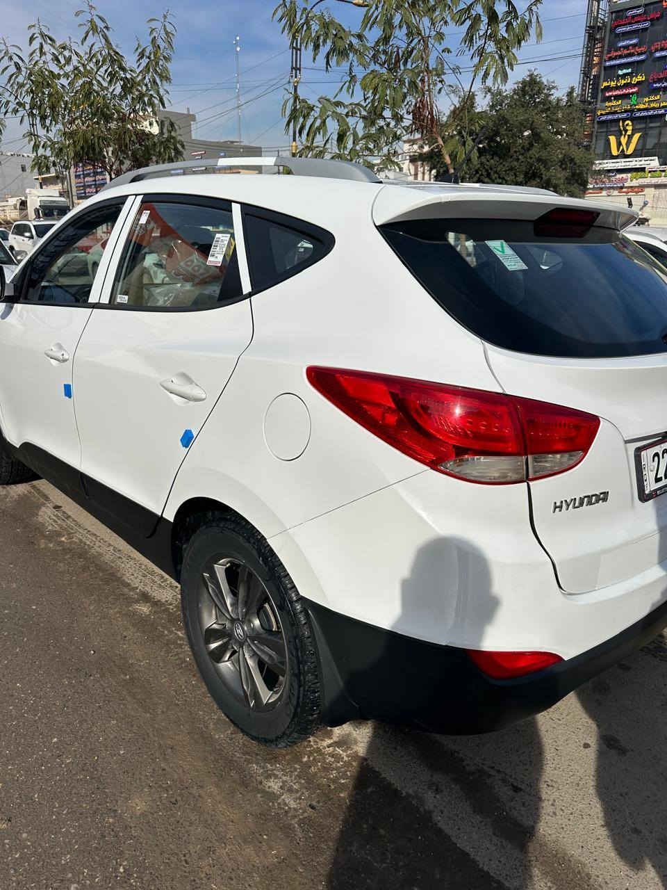 🚗 هيونداي توسان 2014 للبيع 🚗
▫️ اللون: أبيض
▫️ الممشى: 95 ألف
▫️ المحرك: مفتوح
▫️ السنوية: لغاية 2030
▫️ الفحص والهزة: لغاية 5 / 2026
✅ السيارة نظيفة واستعمال شخصي
💰 السعر: 150
📌 ملاحظة 
– بيها بارد باب النفر
– صبغ أسفل باب الصندوق
_ مكلف بالنشر 
📞 للاستفسار الاتصال:
***********
