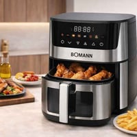 قلاية هوائية بومان • ١٠لتر • ٢٤٠٠واط