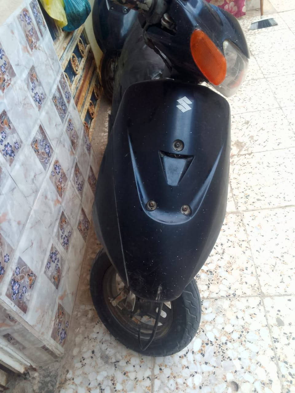 دراجة ساسوكي مبدل بوش وبستم كهربائيات شغالة بس نقص باتري ٢٥٠ وبيهة مجال   هذة رقم صاحب الدراجة ***********
