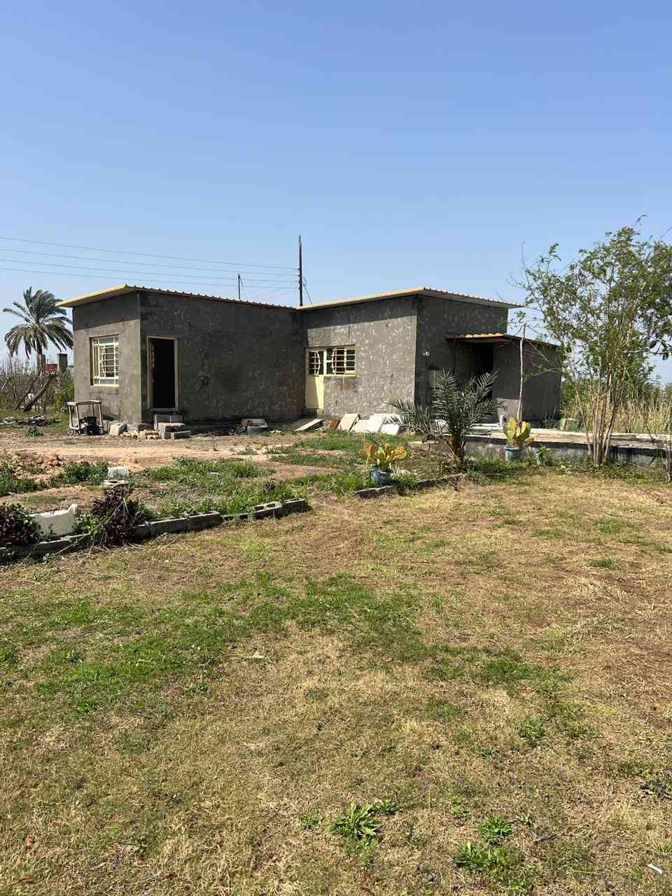 مزرعه في ابوذهب قريبه عن الشارع الوسط بيت صغير مع حديقه مزروعه فواكه منتجه تفاح عرموط نخل رمان سفرجل وحمضيات مساحه دونم ونصف مسيجه كهرباء واصل للمزرعه اعمدة كهربا ء.***********
