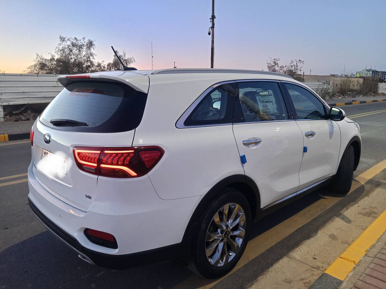 سلام عليكم ( بيع او مراوس)سياره نوع سورنتو موديل 2019خليجي فول بصمه شاشه كامره حساسات امامي خلفي  تحكم ستيرن جهتين شاير مري مري شفط كشنات كهرباي جلد مانع نزلاق مثبا ت سرعه خمسه ويل كب كشاف زنون 6ستندر 7راكب 3قطع تبريد جنطه كهرباي كفاله كير مكينه حداديه تخم تاير تبريد ( كفاله عامه من ضربه او تبديل او صبغ او بارد او فتح ) العنوان السماوه السعر 250 وبيها مجال للطيبين رقم *********** الهاتف
