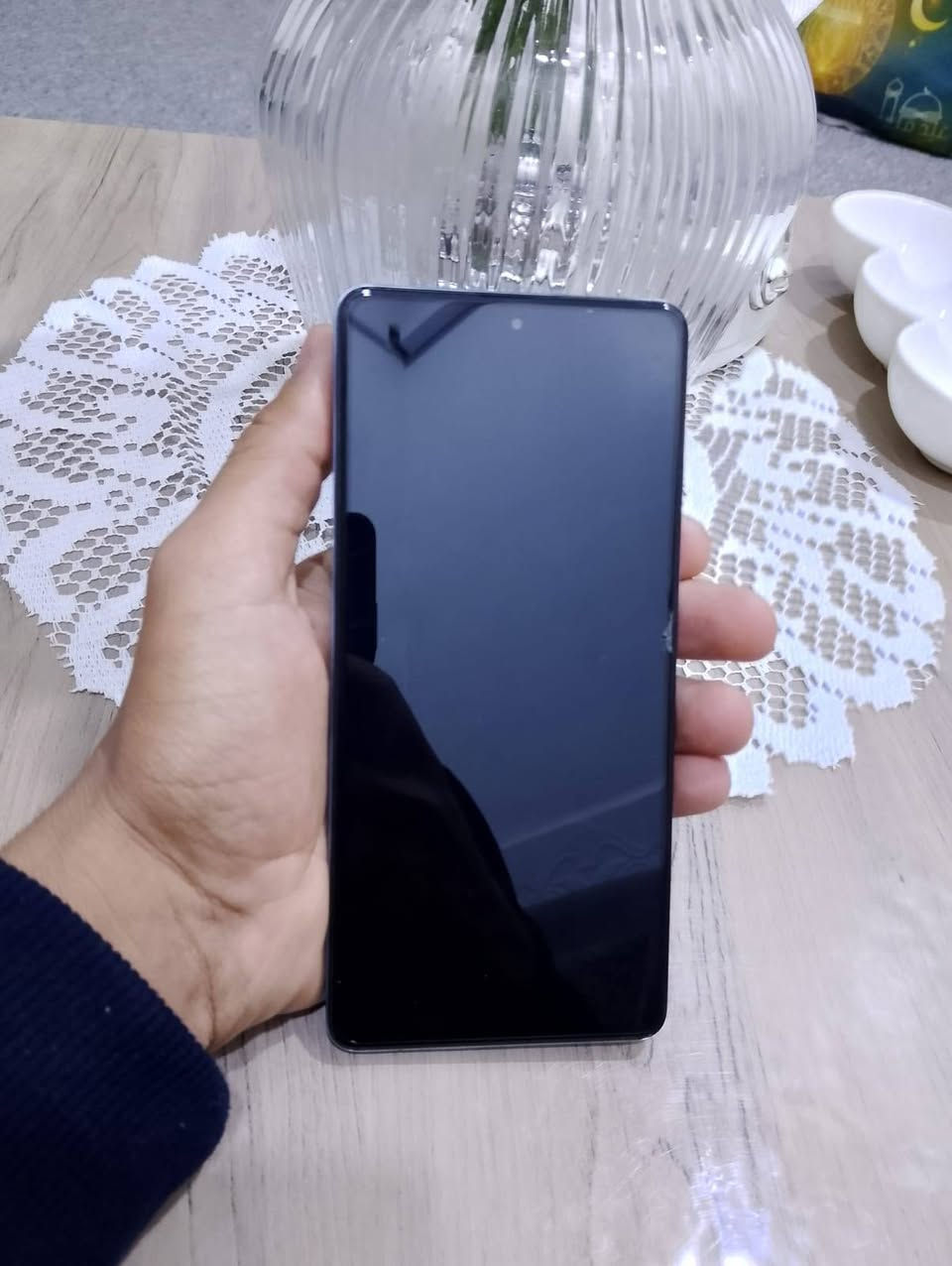 السلام عليكم
جهاز POCO X5 Pro 5G

ذاكره 256 / رام 8+4 

بطارية/ 5000 ملي امبير
شحن سريع 67 واط 

معالج / Snapdragon 788G 5G

شاشه/ 120Hz 

السعر / 250 وبيه مجال 

المكان / ناصرية مركز 
***********
