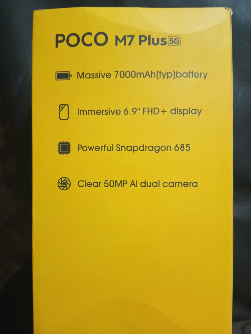 بوكو M7بلس فايف جي كوبي اصلي شوف صور والفيديو
بصمه وجه نفس ايفون
ذاكره 256 و144هيرتز
16عشوائيه بيع ومراوس


**إذا كنت صاحب هذا الإعلان وتريد حذفه لأي سبب، رجاءا أرسل رسالة إلى الدعم الفني**