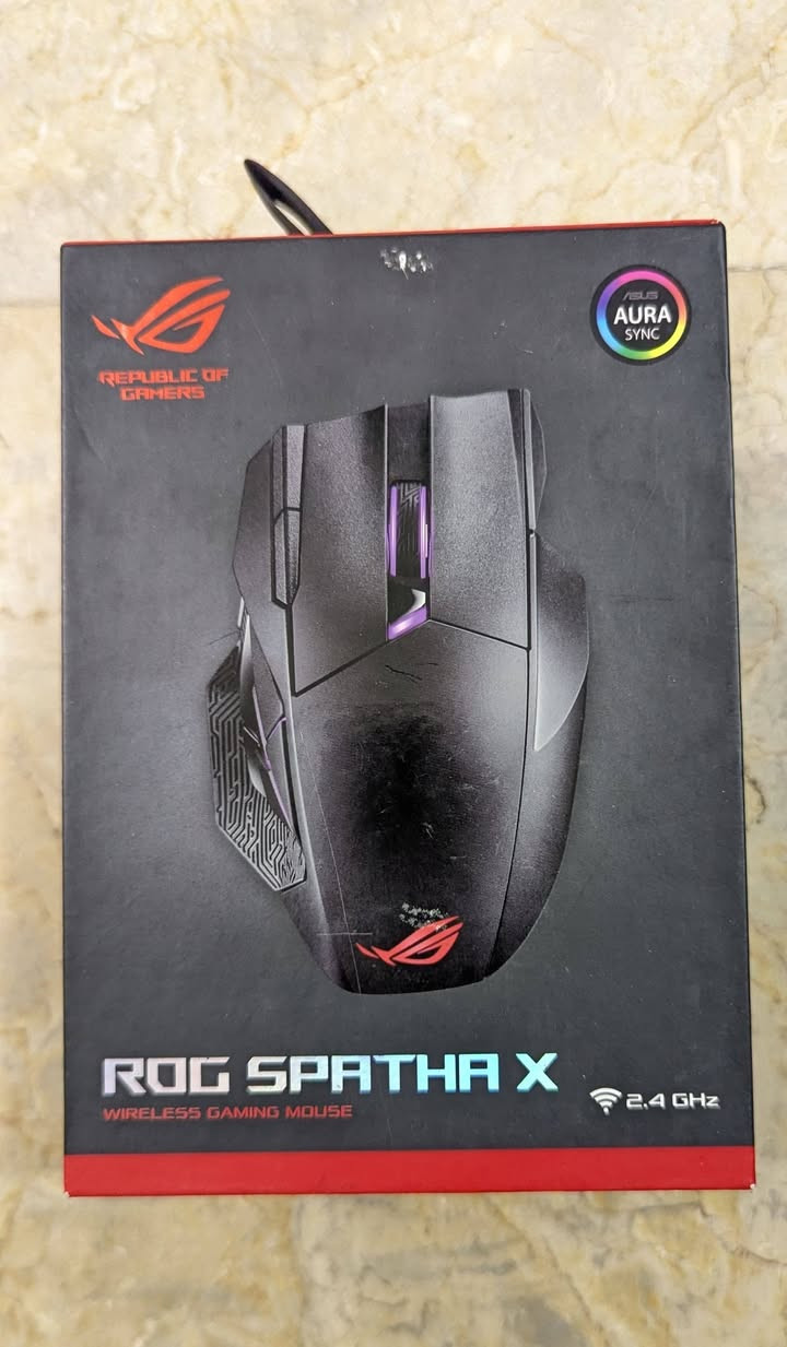 سلام عليكم .... 
قطع جديدة غير مستخدمة
كيبورد asus claymore 2 السعر 165 الف
ماوس asus spatha x السعر 120 الف
كيبورد corsair k95  السعر 135 الف
ماوس Pulsar X2 السعر 60 الف


**إذا كنت صاحب هذا الإعلان وتريد حذفه لأي سبب، رجاءا أرسل رسالة إلى الدعم الفني**