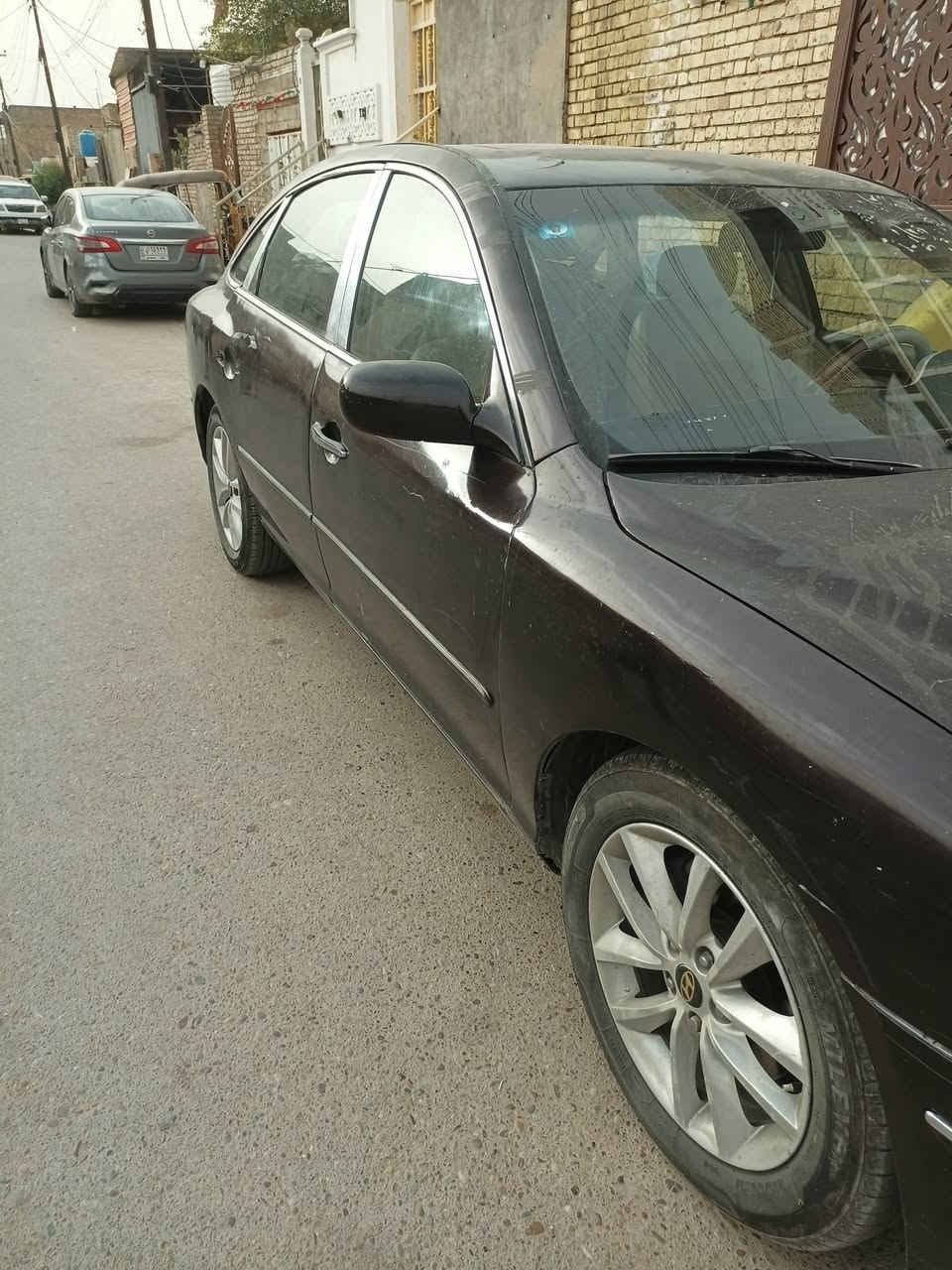 السلام عليكم
ازيره 2008 بغداد نكليزي بسمي
صبغ عام بيه تلحيضات مكينه كير تبيريد تخم تاير خير من الله مكاني بغداد حادث جاملغ خلفي ومعمر السعر 75 وبيه مجال 
***********
