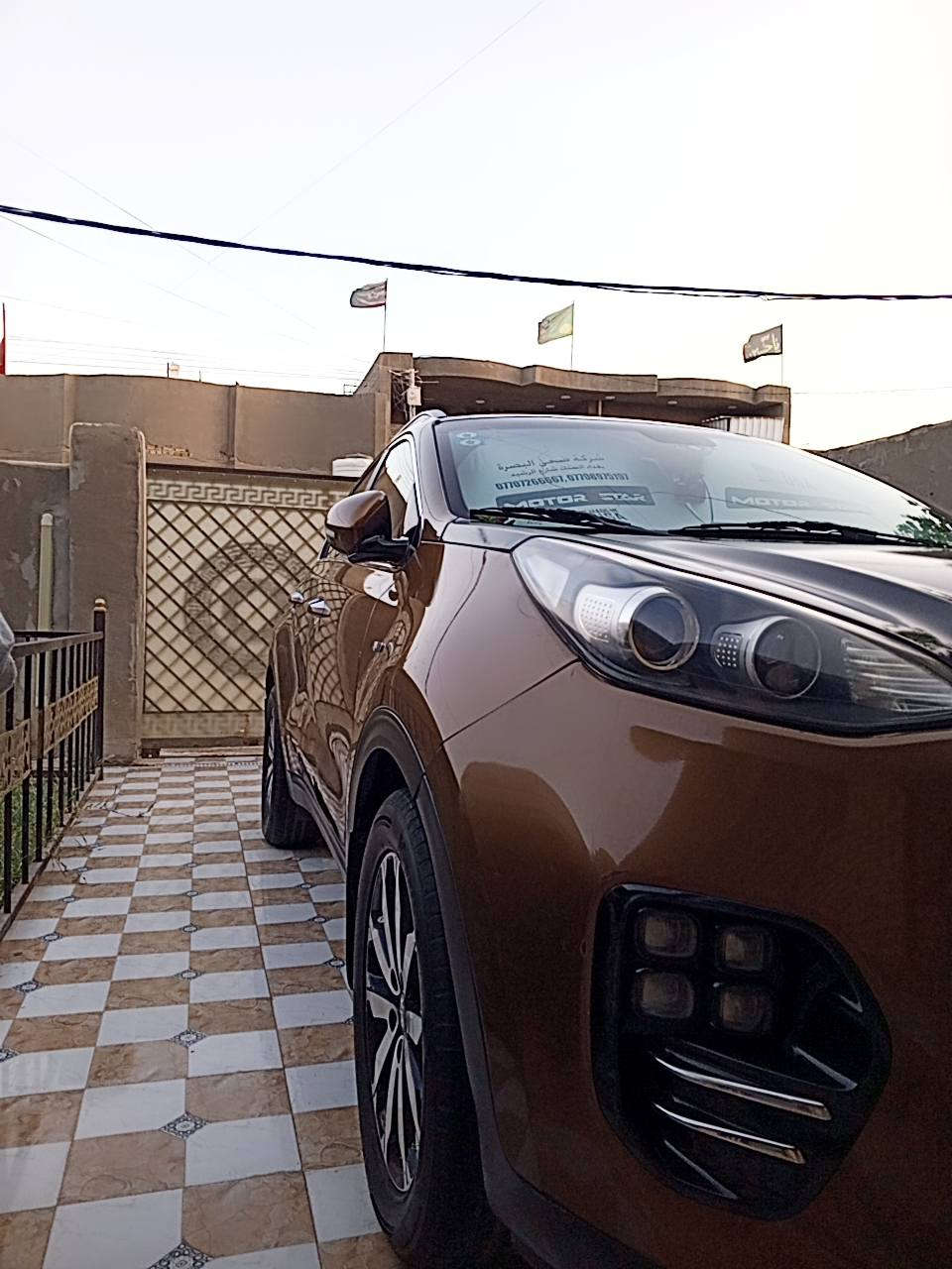 السلام عليكم ورحمه الله وبركاته سبورتاج موديل 2017 وارد امريكي فول موصفات حادثهه كما موضح بل صوره فقط هذا رقمي للتواصل ***********
