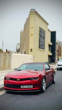♥️  شوفرليت كمارو 2015 بيع او مراوس ب4 ابواب   صور حادثها موجودة جاملغ...