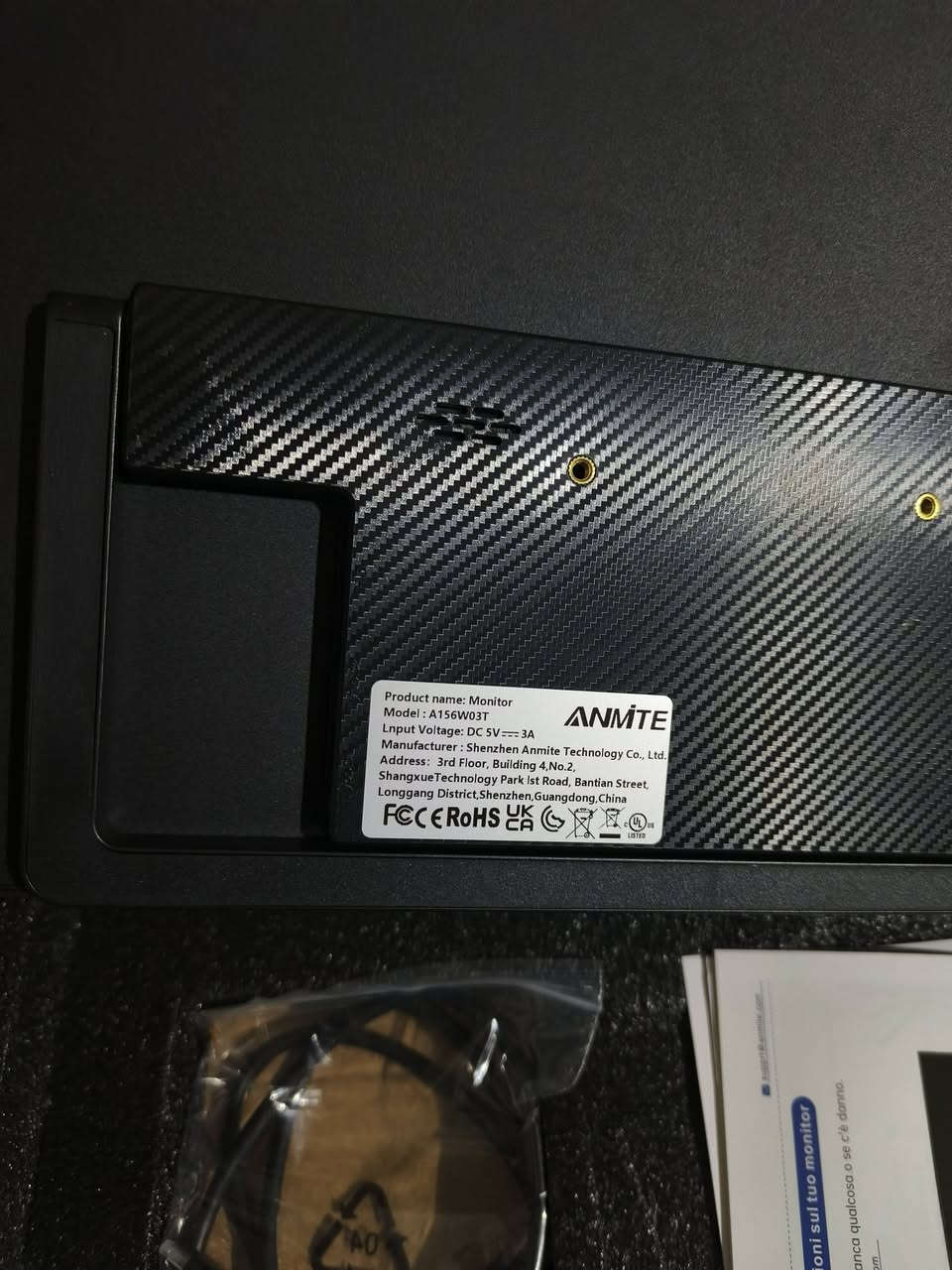 ANMITE portable monitor
شاشه لمس 

شاشه بمواصفات :
16inch حجم
دقه 1080p
تردد 60hz
Touchscreen لمس 

جديده غير مستخدمه

السعر ١٢٠ الف


**إذا كنت صاحب هذا الإعلان وتريد حذفه لأي سبب، رجاءا أرسل رسالة إلى الدعم الفني**