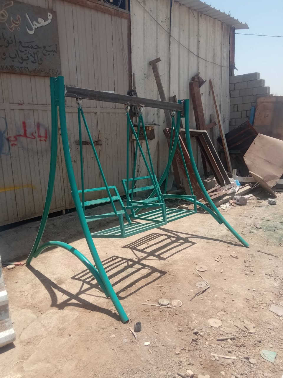 سلام عليكم 
عمل المراجيح وزحليقات 
عنوان الكوفه طريق السياحي قرب فلكه العباسه 
اسعار مناسبه 
يوجد توصيل مجاني 
***********
***********وتساب

