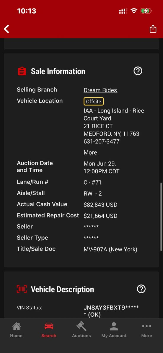 للفائدة
Nissan armada nismo 2026
زيرو
ضرر امامي
شغالة وتمشي
مواصفات رياضية
محرك ستة سلندر 3500 توين توربو
460 حصان
معروضة بيع مباشر بموقع iaai.com
السعر 879 ورقة
مزادها باجر
للمزايدة زيارة مكتب ماهر البدراوي لمزادات السيارات الامريكية و الكندية
الصالحية ٢٨ نيسان


**إذا كنت صاحب هذا الإعلان وتريد حذفه لأي سبب، رجاءا أرسل رسالة إلى الدعم الفني**