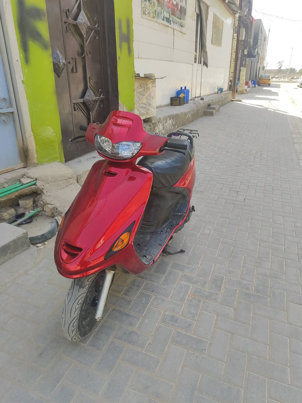 السلام عليكم 
فراشه فحل شغاله سلف هندر
مكينه ناعمه مفتوحه ولفات فقط 
الكفرات تعبانه
حساسات بريك لايت عالي وناصي شغال
سعر 280 الف وبيها مجال مكاني


**إذا كنت صاحب هذا الإعلان وتريد حذفه لأي سبب، رجاءا أرسل رسالة إلى الدعم الفني**