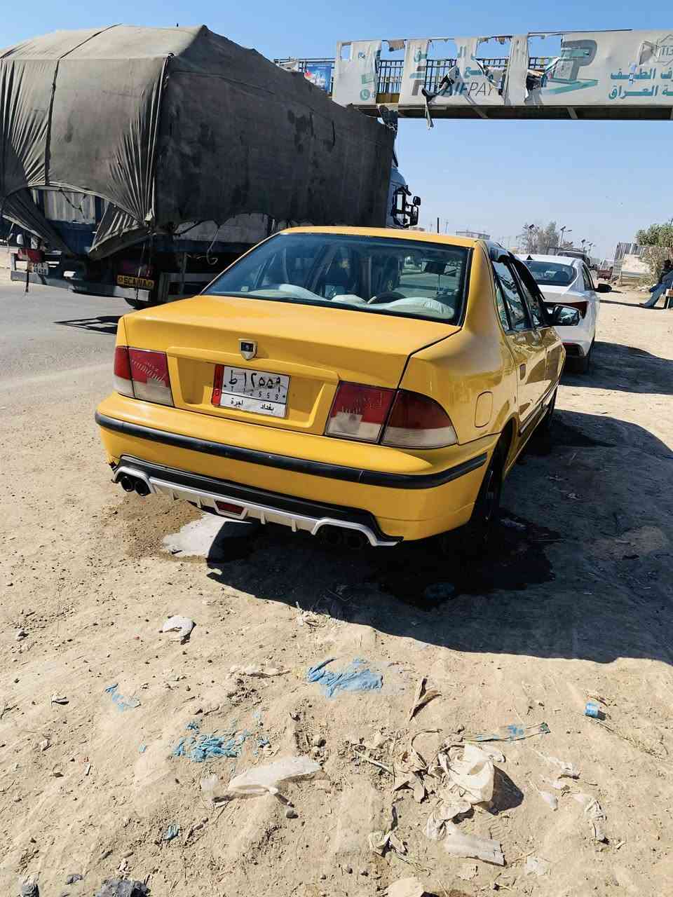 السلام عليكم سمند2010 داخل بيجي سياره خير من الله سياره تخم تاير تبريد  سياره جاهزه من كلشي بسمي  
ارقام نگليزي السعر. 33 وبيه مجال مكان السياره بغداد
قرب مجمع بسمايه *********** ابو سند
