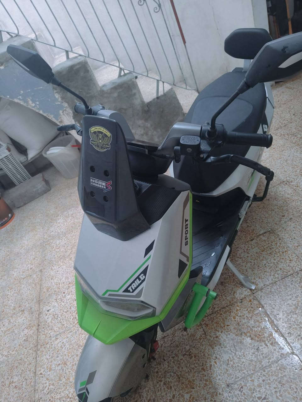 سلام عليكم 
تحريكة ومعدل نار🔥
دراجه شحن الشركه : TAILG
 معروفه 
المواصفات :

6 بطاريات مسطرة 72

38 امبير كل بطارية

3 سرعات

تشغيل بصمة عدد 2

تشغيل عن بعد

بريكات دسكات دهن امامي خلفي

يرجع الى الخلف بي نضام R

السرعة 80 حقيقي حاله حال السياره

بي شلعه قويه

اشاير لكزز

بي مثلث خلاط

الايت مالو عدسه LED بقوه جداً عاليه وأداء رائع بي نضام

رماش

بك لايت LED

بي لايتات من الصفحة

دبلات  غاز
 مريحة جداً

كشن سياحي كبير

مكان لخزن الاغراض

بي شاحن USP

السعر 1150 الف 

للاستفسار خاص أو واتساب 
***********📞
