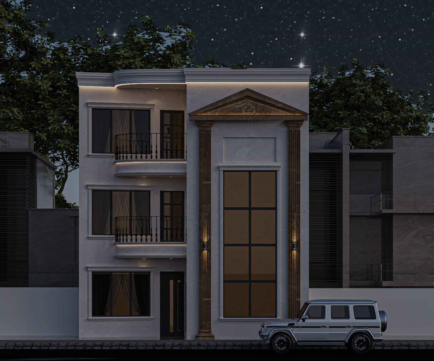 متابعينا الأعزاء نعرض لكم صور تصميم وتنفيذ واجهة بيت عرض 10 متر في محافظة البصرة تغليف بالكامل مرمر لامستون تركي حسب طلب الزبون للاستفسار الاتصال على الرقم
***********
