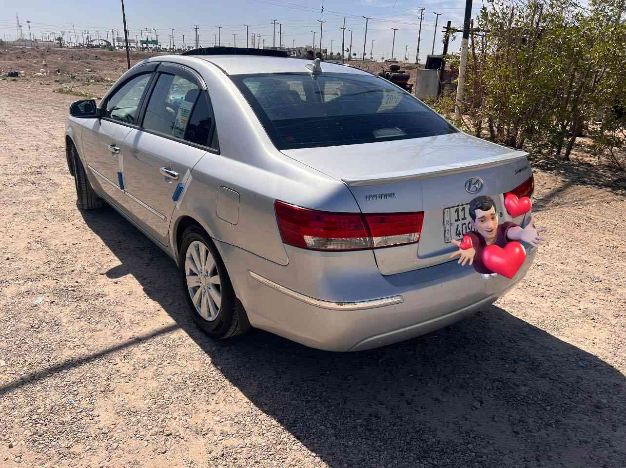 سوناتا 9 خليجي كير محرك تبريد صدر تخم تاير تخم ويل جديد 
المكان الكرمه ال سعر 110 وبيها مجال او مراوس  ب تكسي ***********
