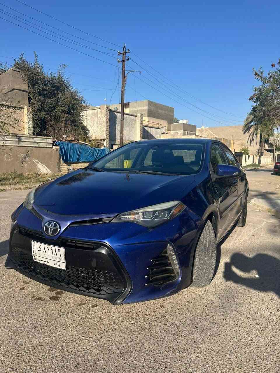 سلام عليكم كورلا وارد امريكي 2018 SE بغداد 
مبدل قطعتين البابين جهه اليمين نفس اللون وبيهه صبغ الدواسه وفوق البابين رقم الشاصي 2T1BURHEXJC008910
السعر =12000$
العنوان /بغداد/الدوره 
***********
